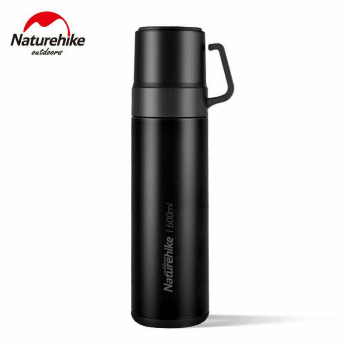 Термос Naturehike NH17S020-B 3в1 600мл черный 6927595724132