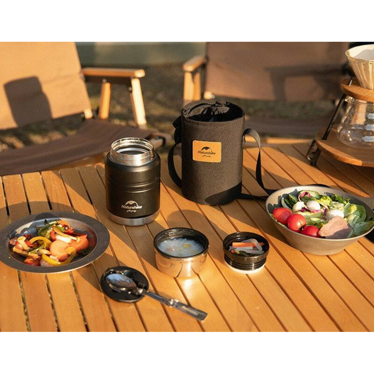 Термос Naturehike NH20SJ041 500мл черный 6927595767467 5