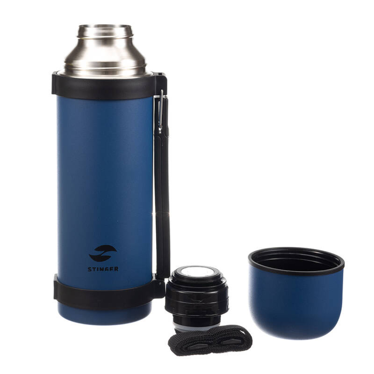 Термос универсальный 1,2 л STINGER HY-1200-11BLU 4