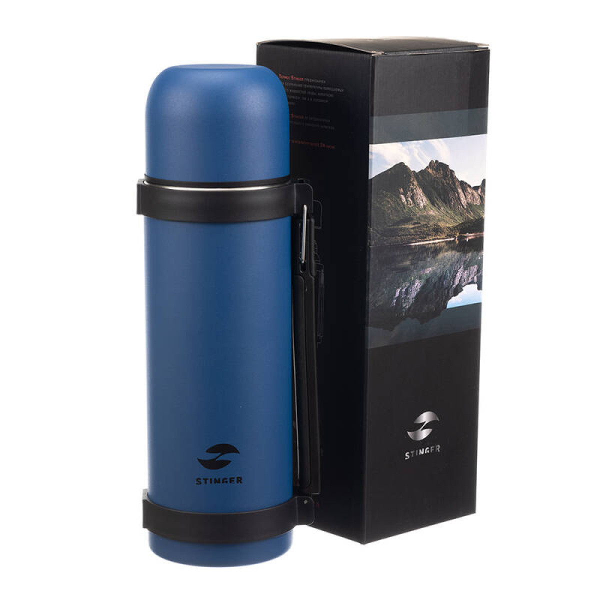 Термос универсальный 1,2 л STINGER HY-1200-11BLU 5