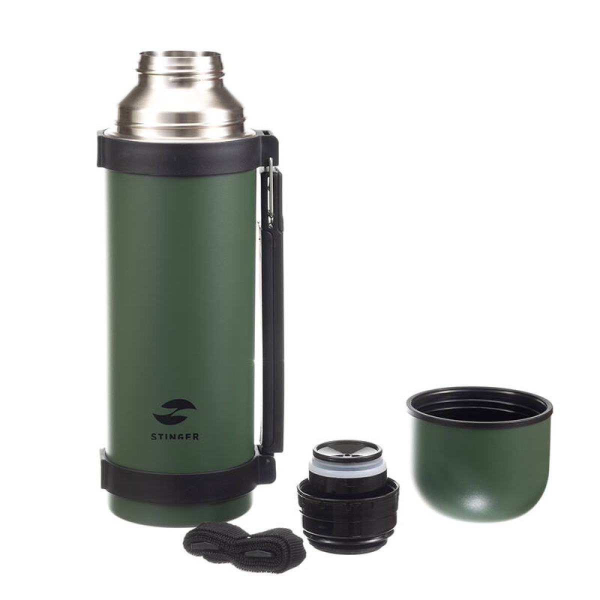 Термос универсальный 1,2 л STINGER HY-1200-11GRN 3