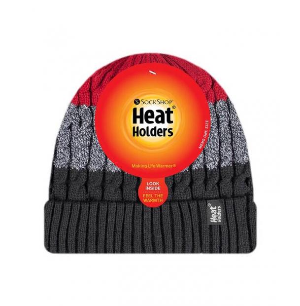Термошапка мужская Heat Holders MALMO с отворотом BSHH832OSCHA