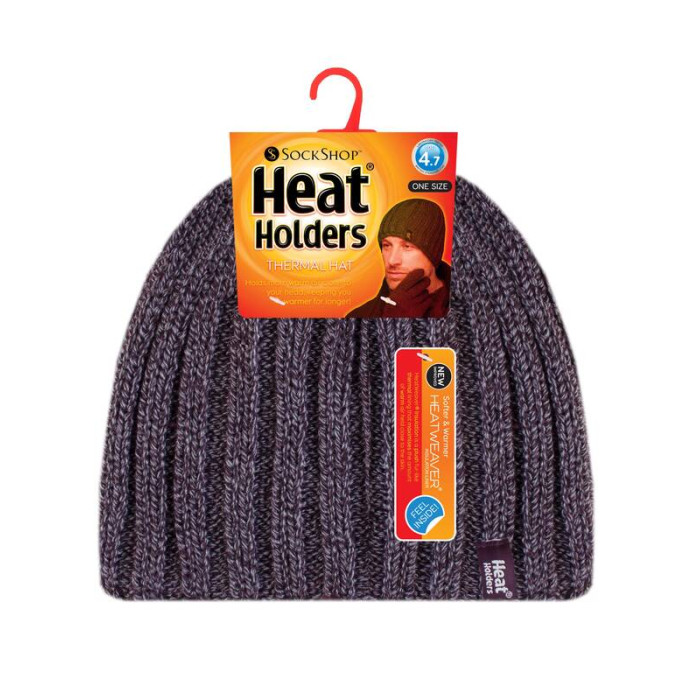 Термошапка мужская Heat Holders BURGUNDY BSHH606OSBUR