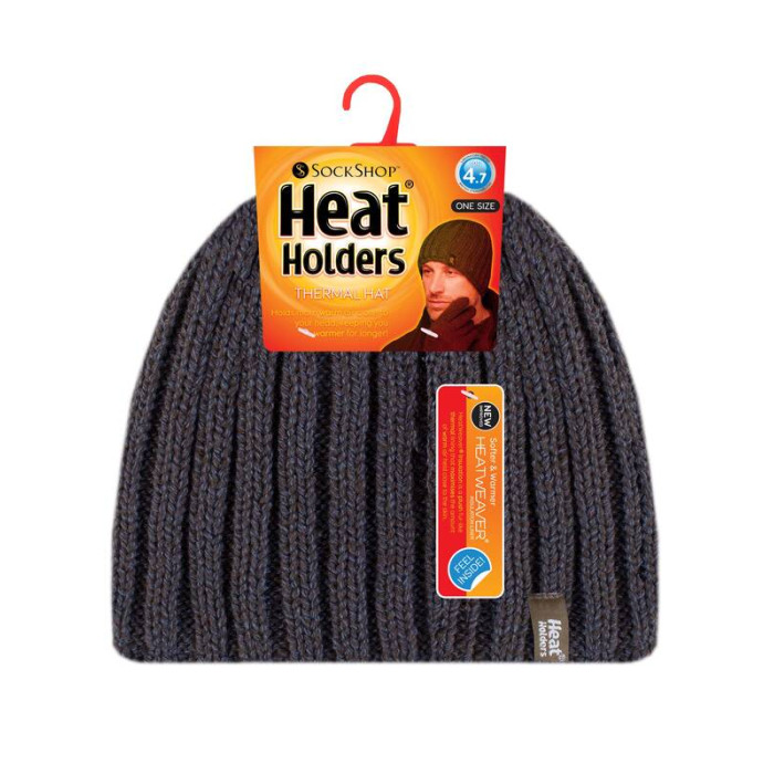 Термошапка мужская Heat Holders RIBBED BSHH607OSKKI