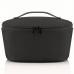 Термосумка для еды Reisenthel Coolerbag S Pocket Black LG7003, термоконтейнер, для ланч бокса, для бутылочек, термо сумка с ручками, маленькая