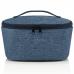 Термосумка для еды Reisenthel Coolerbag S Pocket Twist Blue LG4027, термоконтейнер, для ланч бокса, для бутылочек, термо сумка с ручками, маленькая