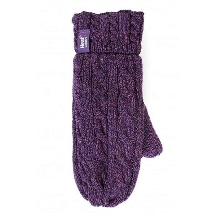 Термоварежки Heat Holders женские L/XL CABLE purple BSGHH98LXPUR