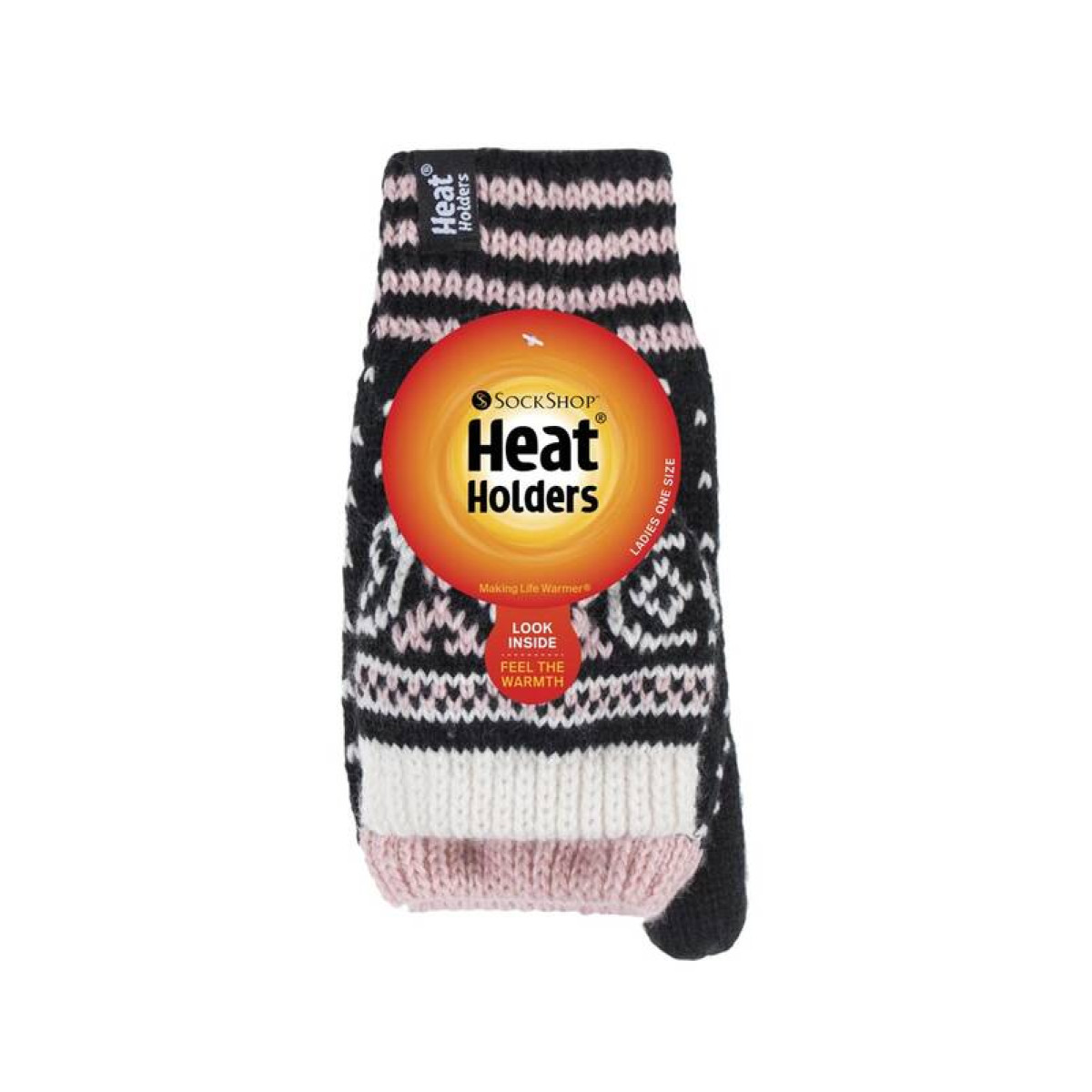 Термоварежки-трансформеры Heat Holders женские STOCKHOLM black BSGH421OSBLK 2