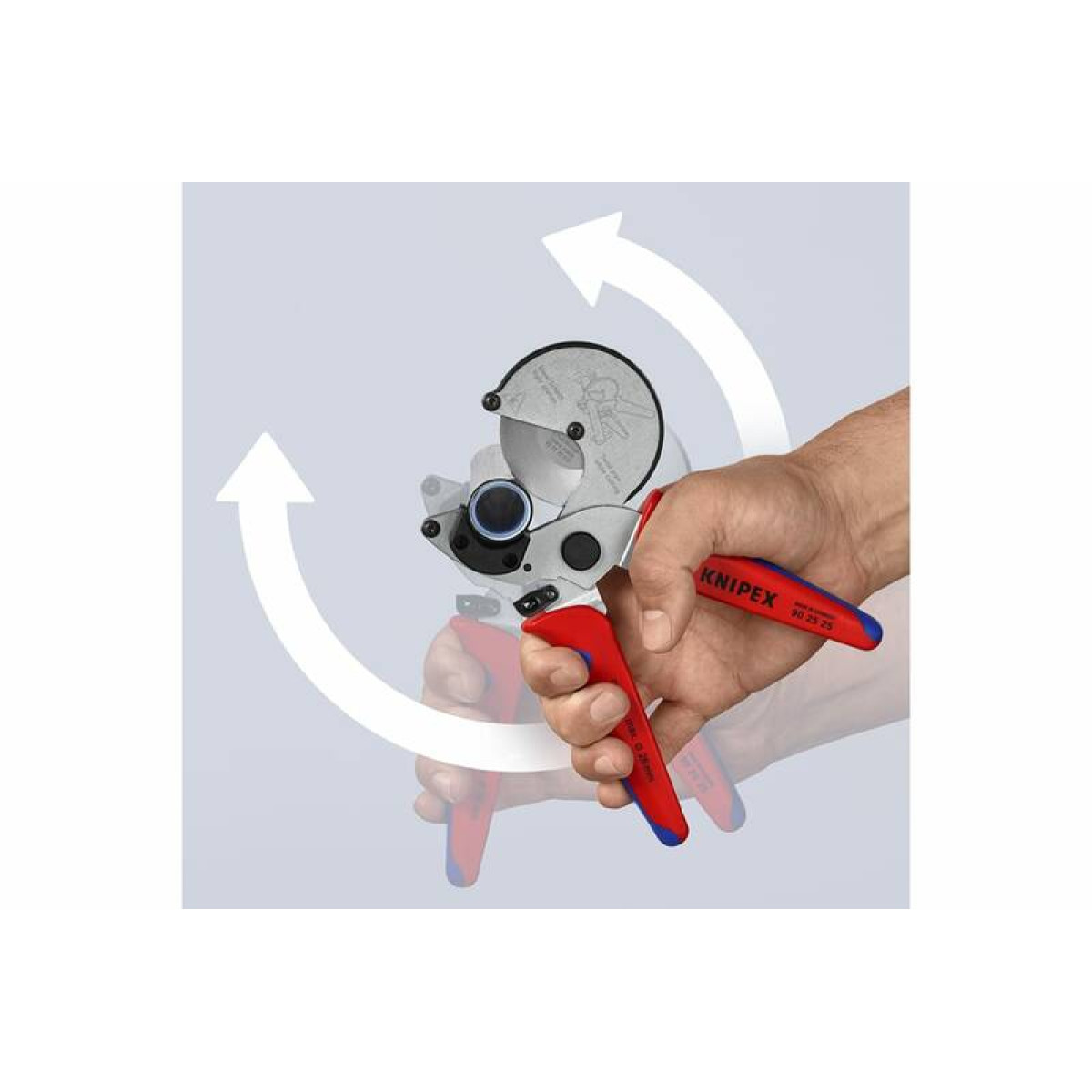 Труборез для композитных и пластиковых труб Knipex KN-902525 6