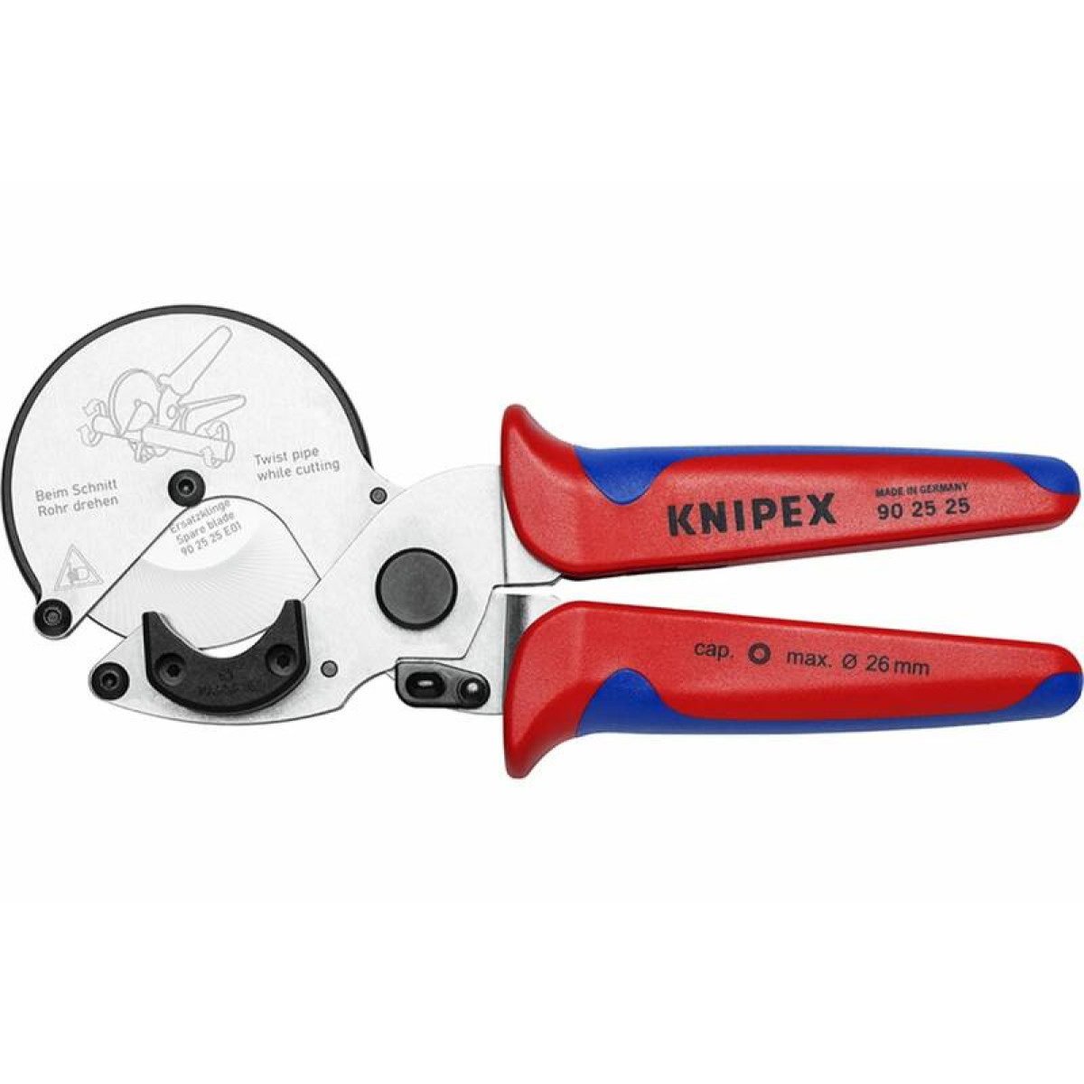 Труборез для композитных и пластиковых труб Knipex KN-902525 7