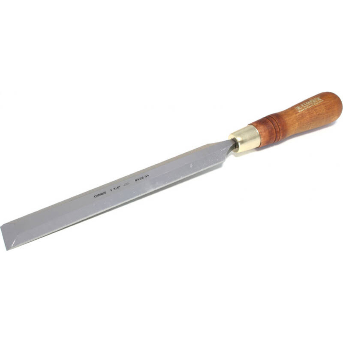 Удлиненная плоская стамеска с ручкой Narex Wood Line Plus 32 мм 813231 1
