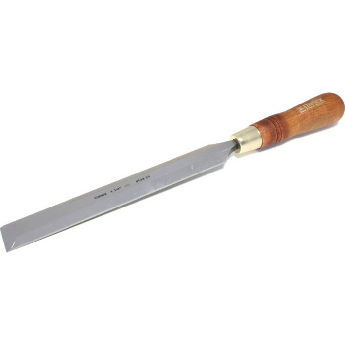 Удлиненная плоская стамеска с ручкой Narex Wood Line Plus 32 мм 813231