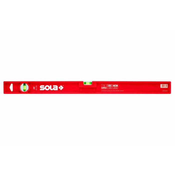 Уровень пластиковый 2 глазка SOLA PF 40 01412501