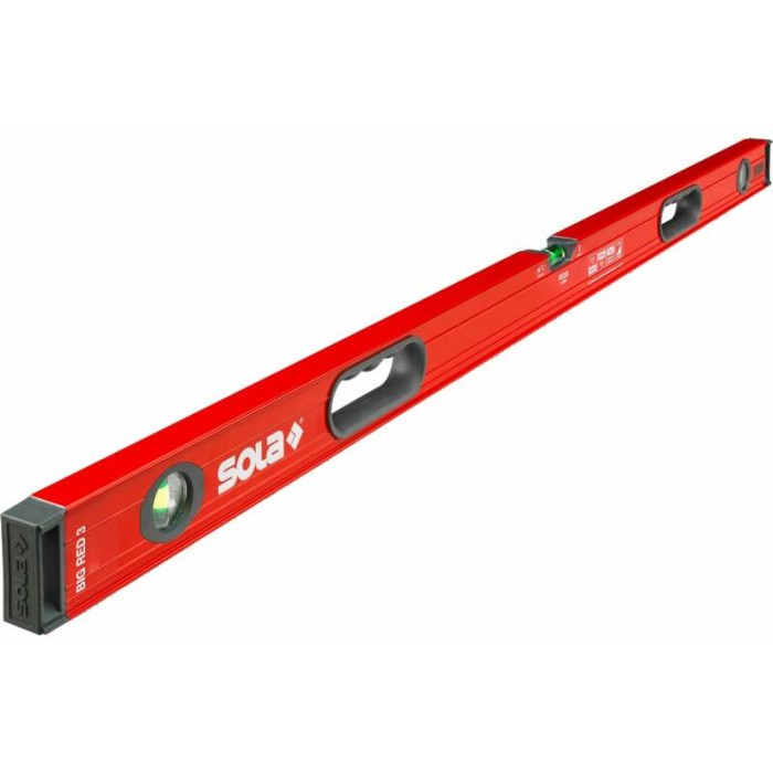 Уровень Sola BIG RED 3 глазка 150 01219501