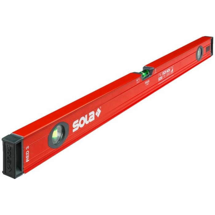 Уровень Sola RED 3 глазка 01215101