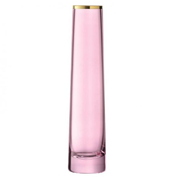 Ваза LSA International Sorbet 28 см розовая G1435-28-206