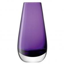 Ваза в форме бутона LSA International Flower Colour 14 см фиолетовая