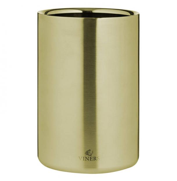 Ведерко для охлаждения вина Viners Barware золото v_0302.236