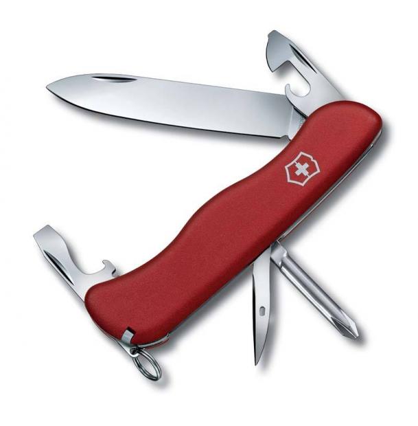 Нож Victorinox Adventurer, 111 мм, 11 функций, красный 0.8953