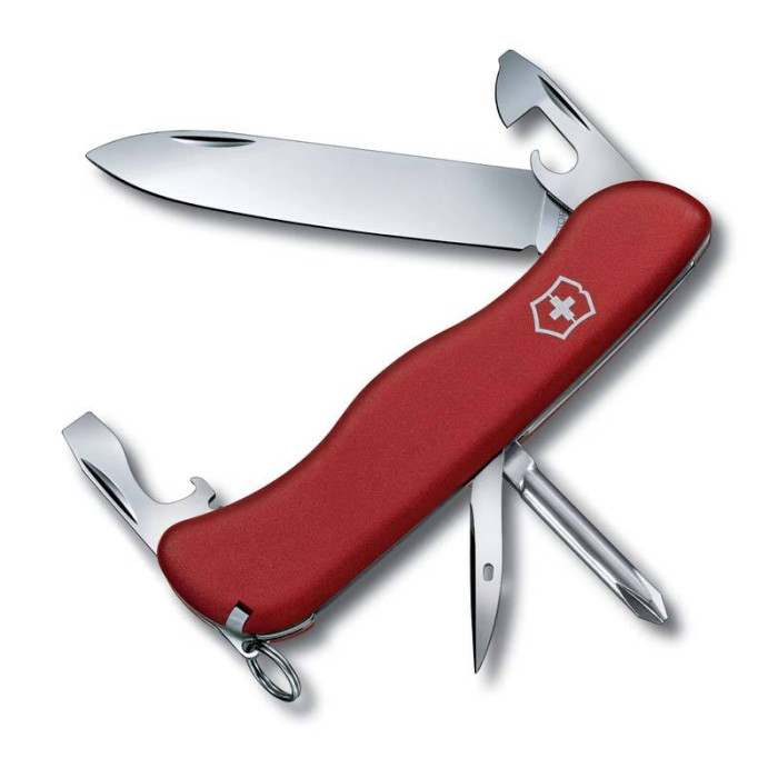 Нож Victorinox Adventurer, 111 мм, 11 функций, красный