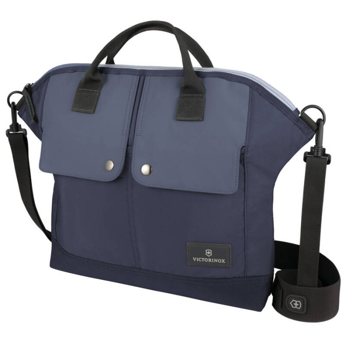 Сумка наплечная Victorinox Altmont 3.0 Slimline Horizontal Laptop Tote 13'', синяя, 40x6x34 см, 8 л