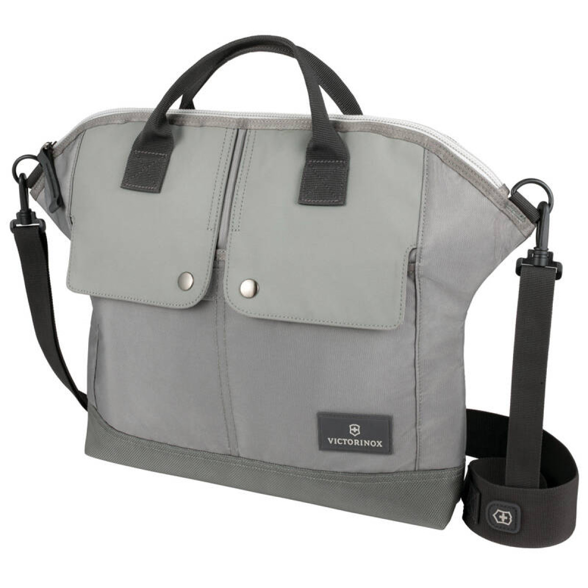 Сумка наплечная Victorinox Altmont 3.0 Slimline Horizontal Laptop Tote 13'', серая, 40x6x34 см, 8 л 1