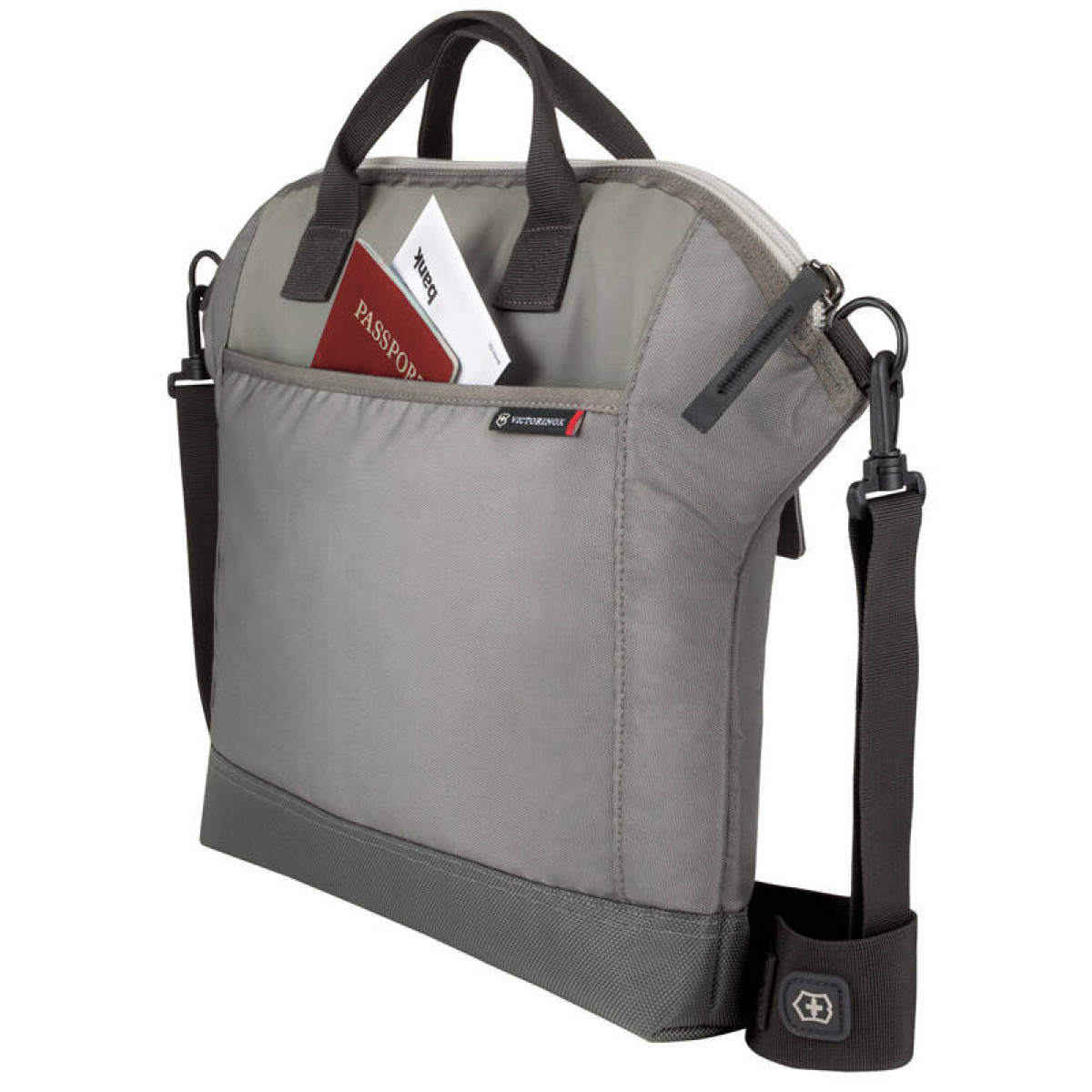 Сумка наплечная Victorinox Altmont 3.0 Slimline Horizontal Laptop Tote 13'', серая, 40x6x34 см, 8 л 2