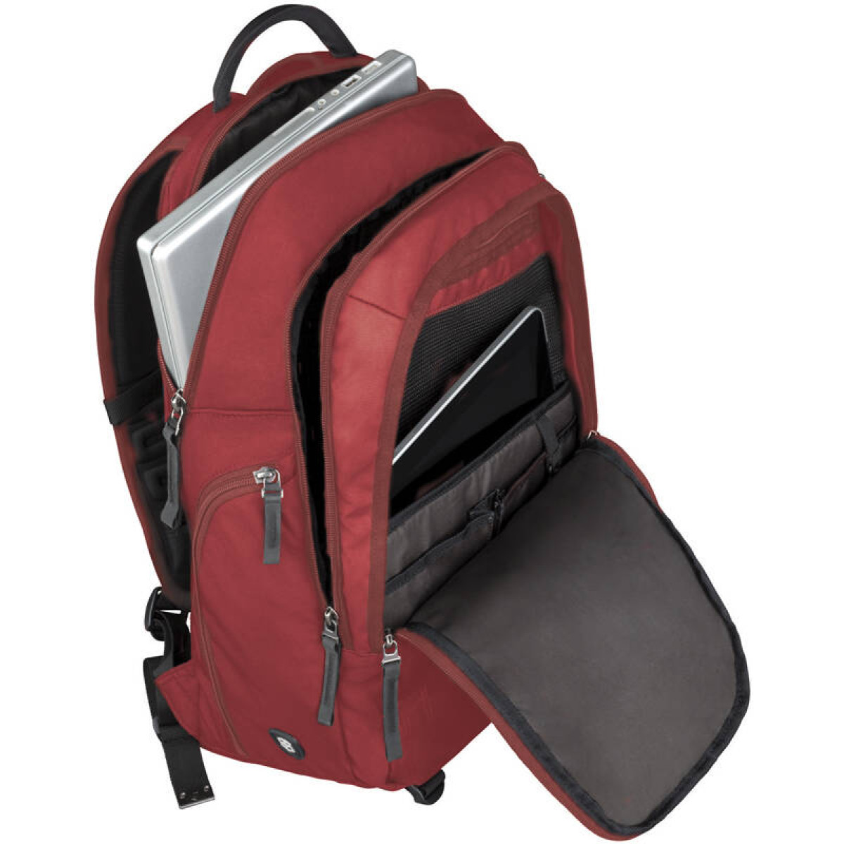 Рюкзак Victorinox Altmont 3.0, Vertical-Zip Backpack, красный, 33x18x49 , 29 л 3