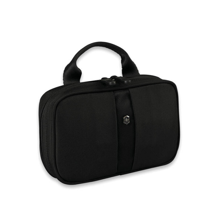 Сумка для электронных аксессуаров Victorinox, черная, 22x5x14 см, 2 л