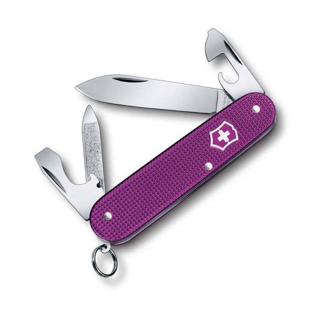 Нож Victorinox Cadet Alox, 84 мм, 9 функций, фиолетовый 0.2601.L16