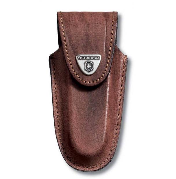 Чехол кожаный коричневый  для Services pocket tools 111 мм, Pocket Multi Tools lock-blad 4.0537