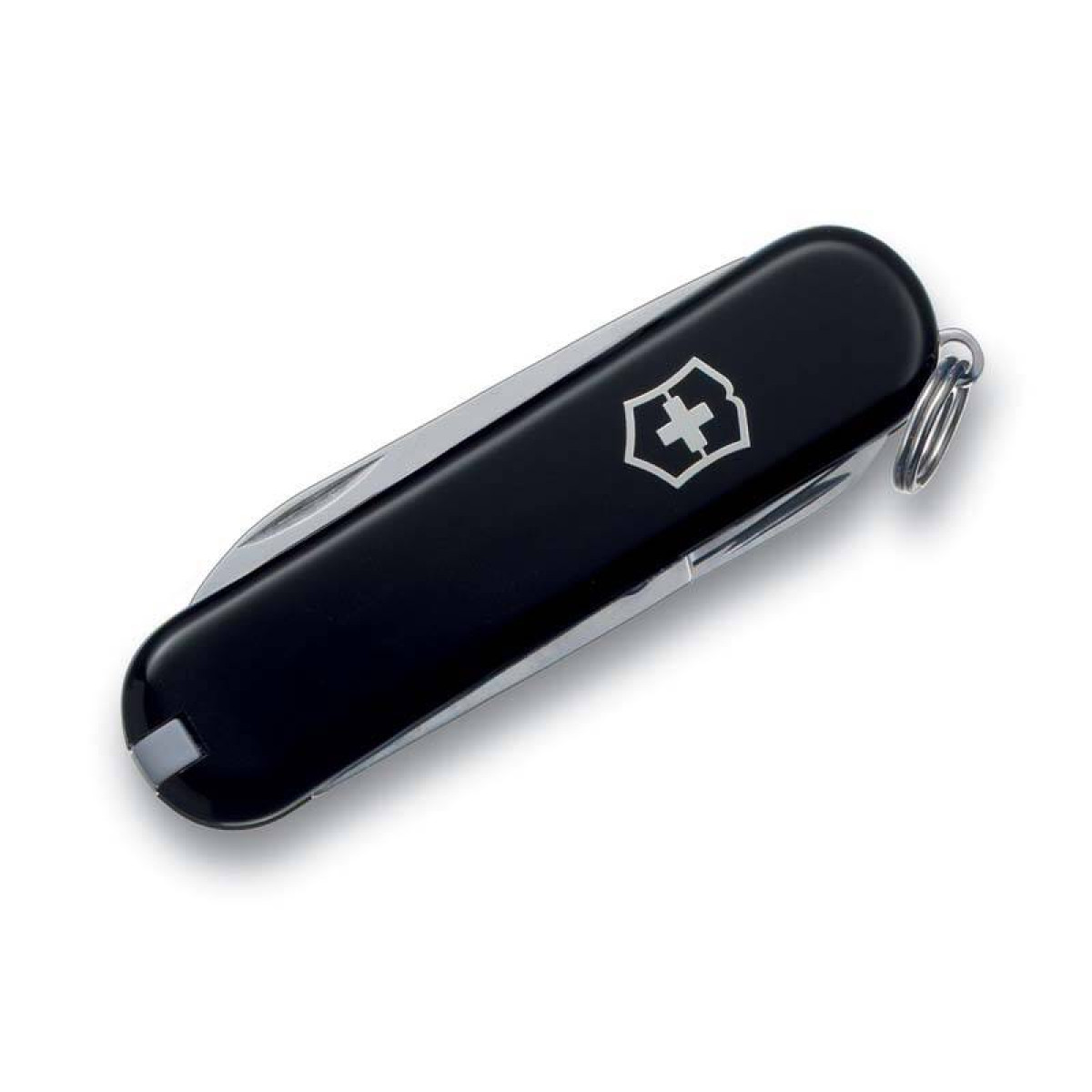 Нож-брелок Victorinox Classic, 58 мм, 7 функций, черный 3
