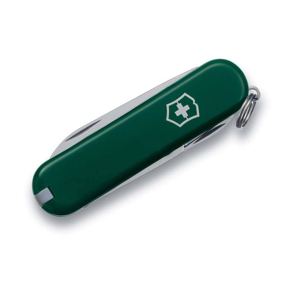 Нож-брелок Victorinox Classic, 58 мм, 7 функций, зеленый 1