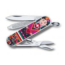 Нож-брелок Victorinox Classic LE 2016, 58 мм, 7 функций, "Mexican"