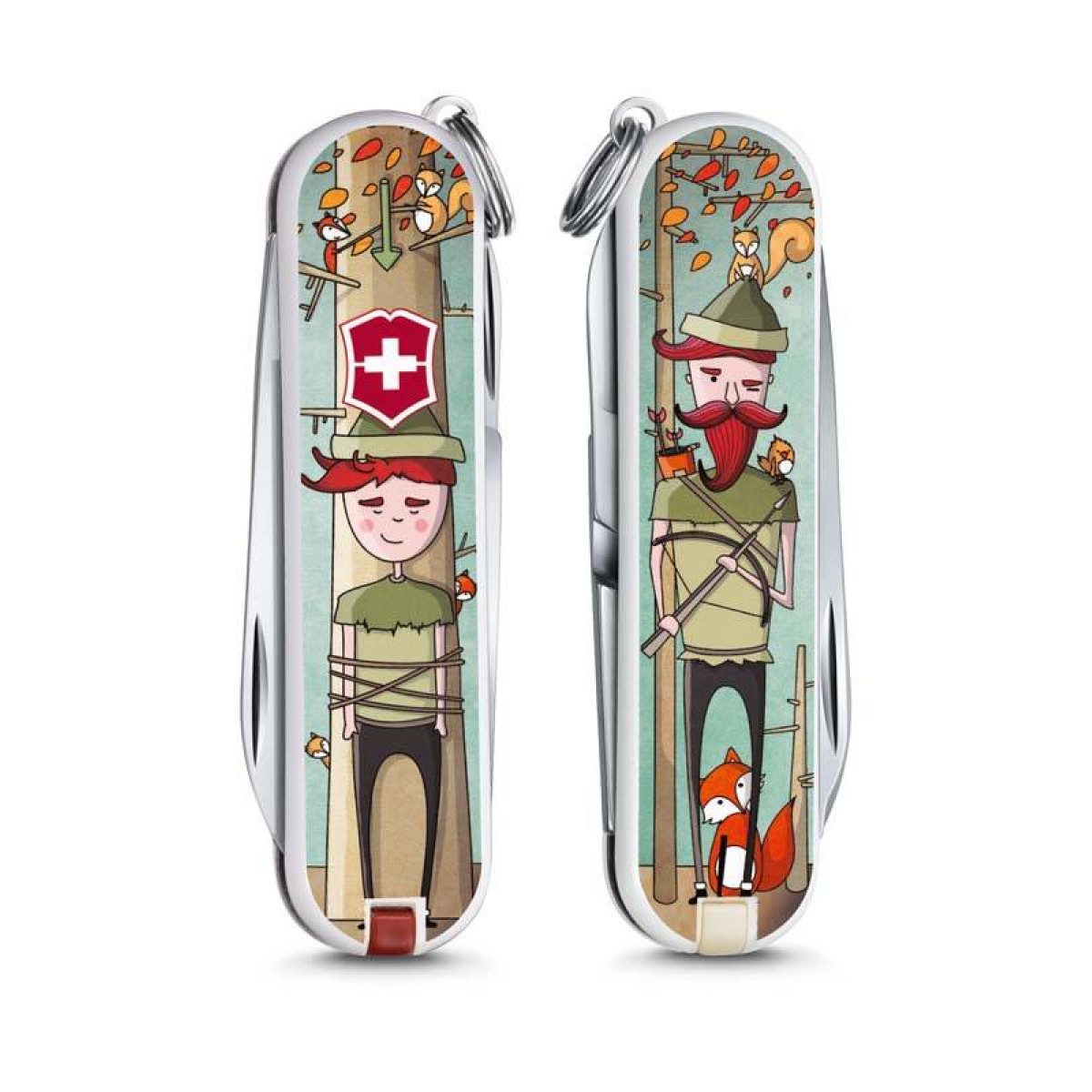 Нож-брелок Victorinox Classic LE 2016, 58 мм, 7 функций, "Wilhelm Tell" 3
