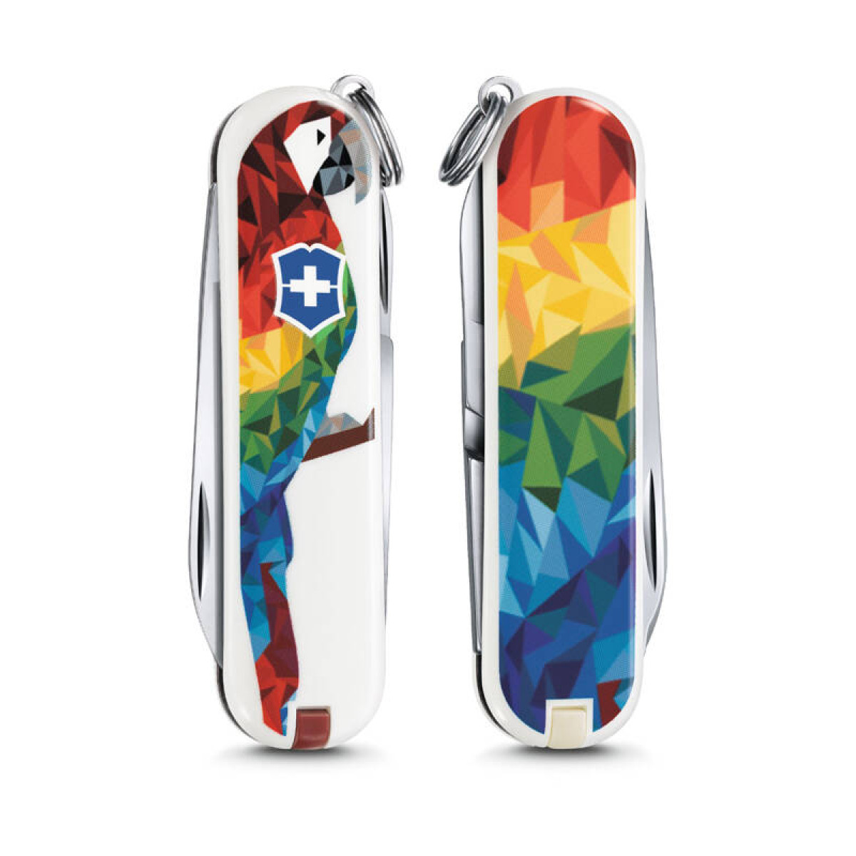 Нож-брелок Victorinox Classic LE 2017, 58 мм, 7 функций, "Guacamaya" 3
