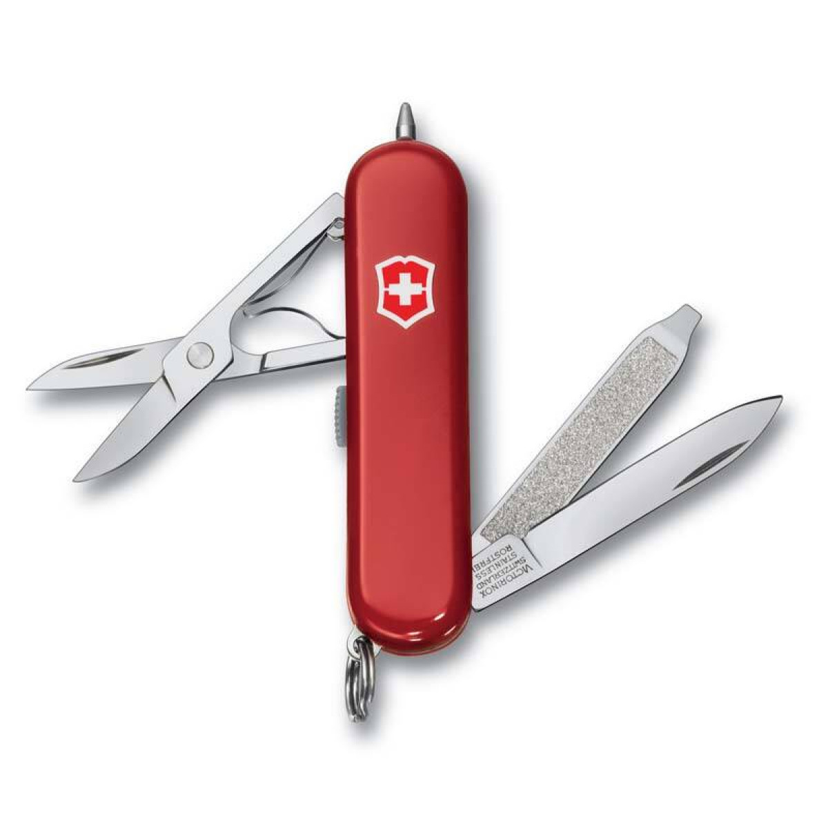Нож-брелок Victorinox Classic Signature Lite, 58 мм, 7 функций, красный 4