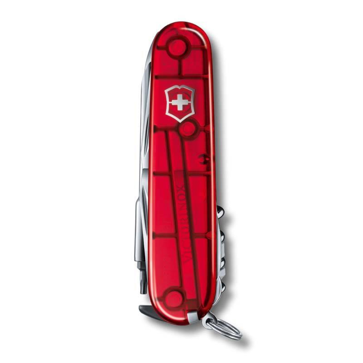 Нож Victorinox CyberTool, 91 мм, 41 функция, полупрозрачный красный 3