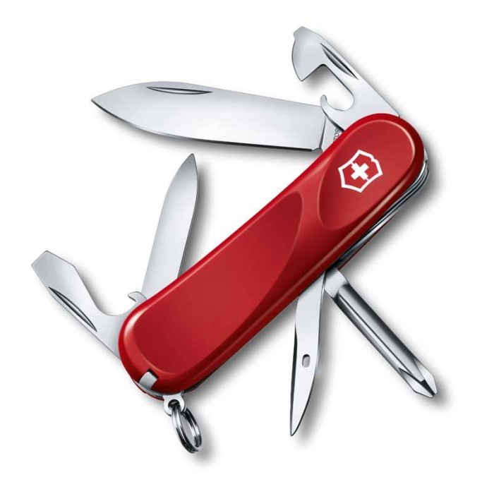 Нож Victorinox Evolution 11, 85 мм, 13 функций, красный
