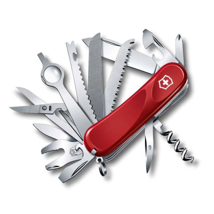 Нож Victorinox Evolution 28, 85 мм, 23 функции, красный