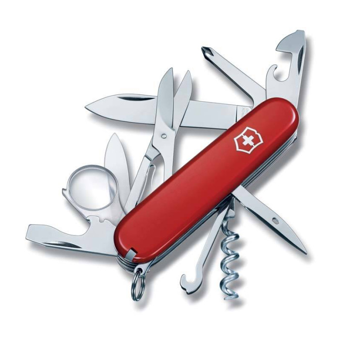 Нож Victorinox Explorer, 91 мм, 16 функций, красный