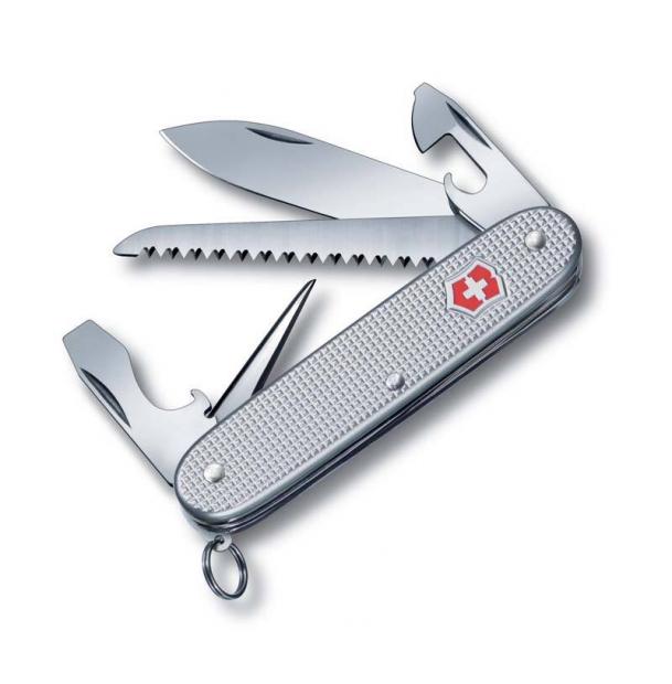 Нож Victorinox Farmer, 93 мм, 9 функций, серебристый 0.8241.26