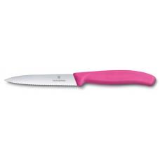 Нож для овощей Swiss Classic 10 см с серейторной заточкой VICTORINOX 6.7736.L5
