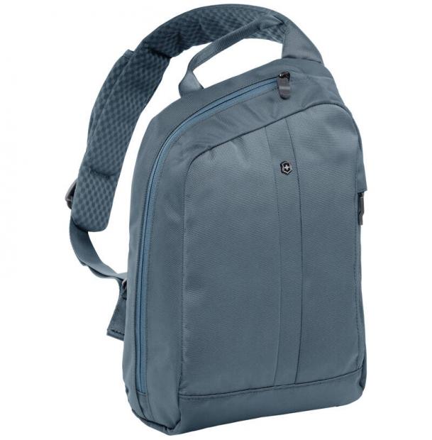 Рюкзак с одним плечевым ремнем Victorinox Gear Sling с защитой w/RFID, зеленый, 24x10x34 см, 8 л 601798