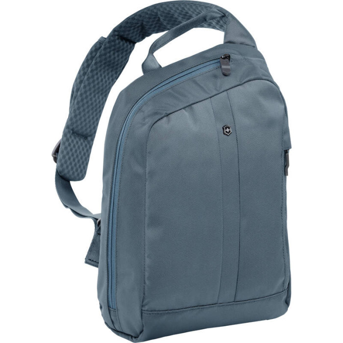 Рюкзак с одним плечевым ремнем Victorinox Gear Sling с защитой w/RFID, зеленый, 24x10x34 см, 8 л