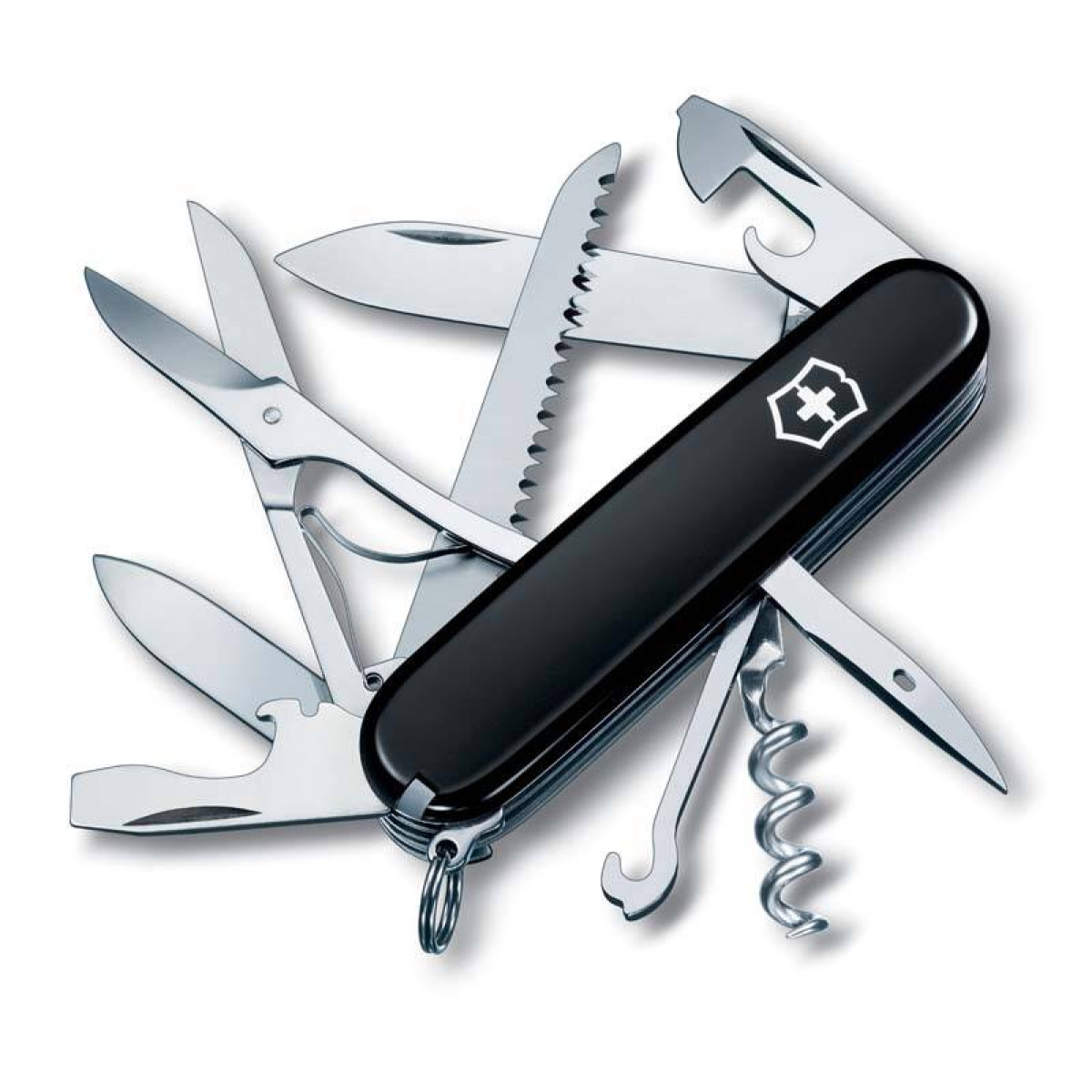 Нож Victorinox Huntsman, 91 мм, 15 функций, черный 1