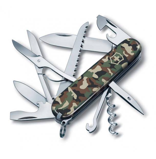 Нож Victorinox Huntsman, 91 мм, 15 функций, камуфляжный 1.3713.94