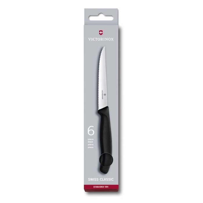 Набор Victorinox кухонный, 6 предметов, черная рукоять