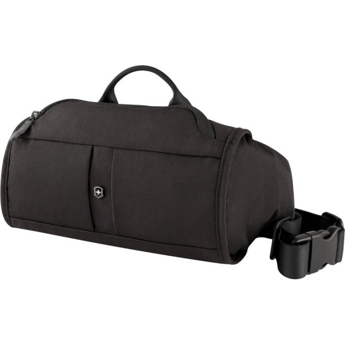 Сумка на пояс Victorinox Lumbar Pack, черный, 27x7x15 см, 3 л