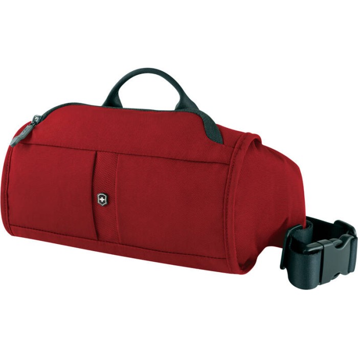 Сумка на пояс Victorinox Lumbar Pack, с системой защиты RFID, красный, 27x7x15 см, 3 л